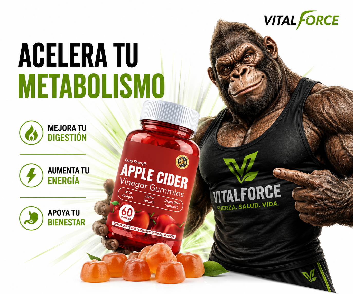 Vital Force ACV Gummies